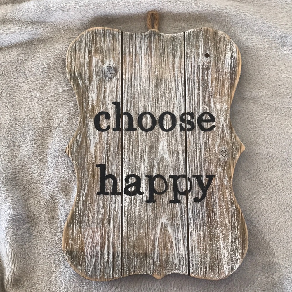 Choose Happy sign.